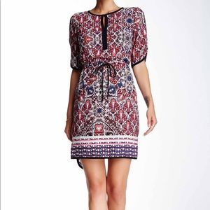 Adrianna Papell printed chiffon dress